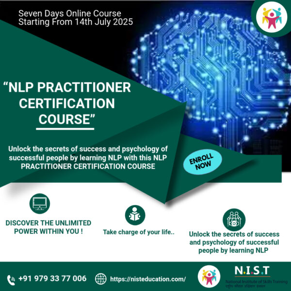 "NLP PRACTITIONER CERTIFICATION COURSE"