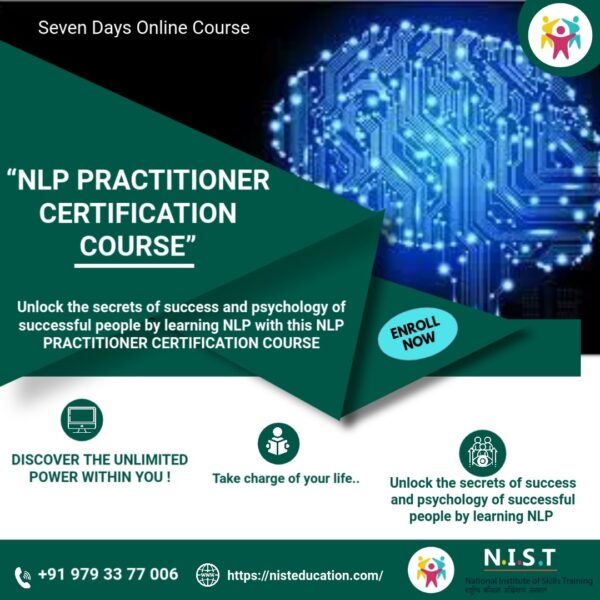 "NLP PRACTITIONER CERTIFICATION COURSE"