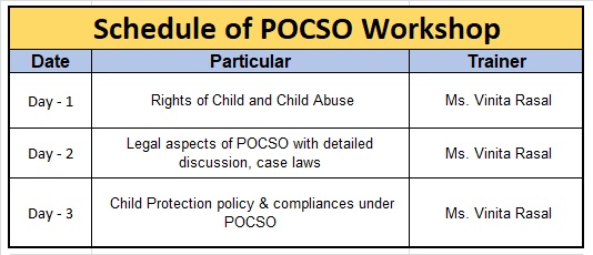 POCSO AWARENESS CERTIFICATION COURSE - Image 2