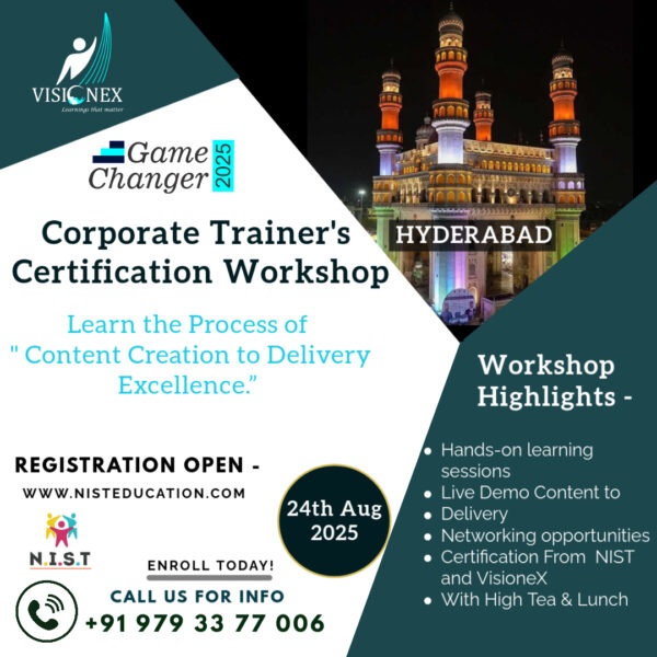 Become a Corporate Trainer,  Live @ Hyderabad